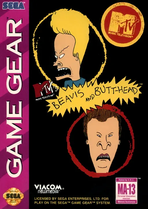 Обложка игры Beavis and Butt-Head